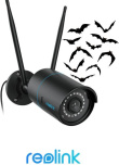 Reolink W320-B - 5MP Outdoor Security Camera, 2.4/5 GHz Wi-Fi, Person/Vehicle/Animal Detection, 100ft Night Vision