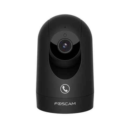 Foscam WiFi R8M 8MP Rotating Camera Microwave Radar Черный