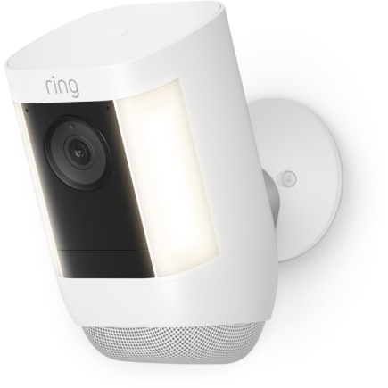 Amazon Ring Spotlight Cam Pro Battery Valge