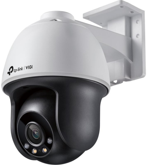 TP-LINK | VIGI 4MP Outdoor Full-Color Pan Tilt Network Camera | VIGI C540 | month(s) | Dome | 4 MP | 4 mm | IP66 | H.265+/H.265/H.264+/H.264 | MicroSD