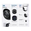TP-LINK | Pan/Tilt Security Wi-Fi Camera | Tapo C510W | Dome | 3 MP | 3.9mm | IP65 | H.264 | MicroSD, up to 512 GB