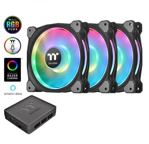 Thermaltake Case Fan Riing Duo 12 RGB TT Premium Edition 3 Pack
