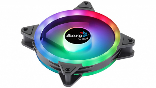 Aerocool Duo 12 ARGB 6-pin Computer case Fan 12 cm Black