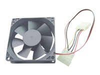 GEMBIRD FANCASE-4 PC case fan Gembird, 80x80x25mm, 4pin