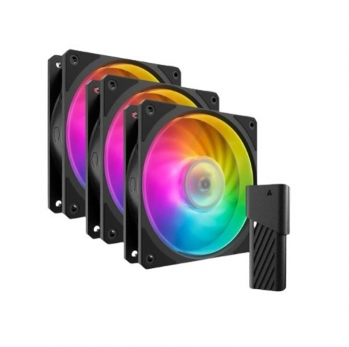 Cooler Master Fans set Mobius 120P ARGB 3-pack black