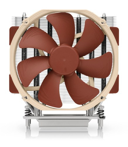 Noctua NH-U14S TR4-SP3 computer cooling component Processor Cooler 14 cm Aluminium, Beige (sTRX4, sWRX8, TR4, SP3)