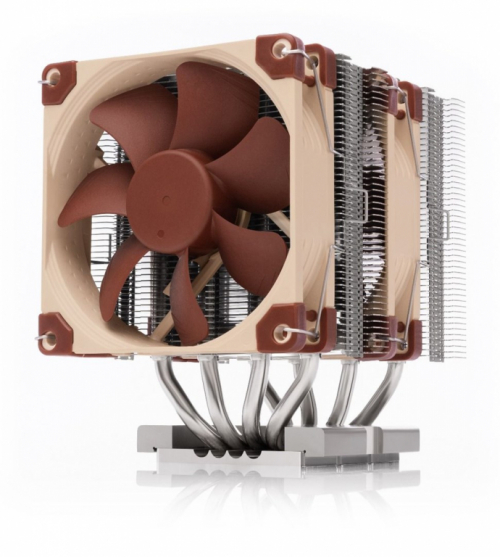 Noctua NH-D9 DX-3647 4U Processor Air cooler 9.2 cm Brown, Grey