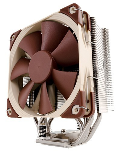 Noctua NH-U12S computer cooling component Processor Cooler 12 cm Brown, Stainless steel