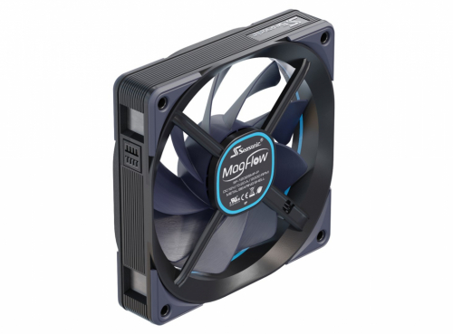 Seasonic MagFlow 1-Fan Kit Computer case 12 cm Black 1 pc(s)