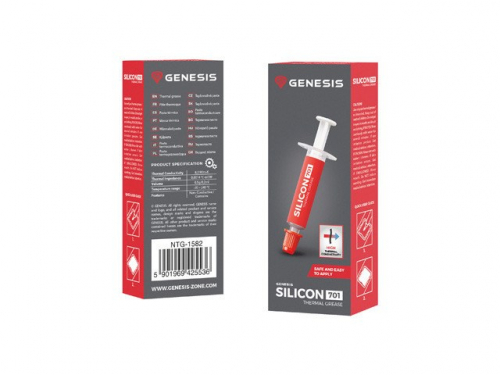 GENESIS SILICON 701 heat sink compound Thermal grease 0.5 g