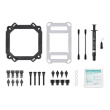 Thermaltake Water cooling Pacific W9, transparent CPU water block, copper + liquid metal