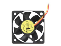 GEMBIRD D50SM-12AS Gembird 50x50x10mm DC fan, 12V, 250mm wire