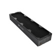 Thermaltake Radiator Pacific CL480 (480mm, 5x G 1/4, copper) black