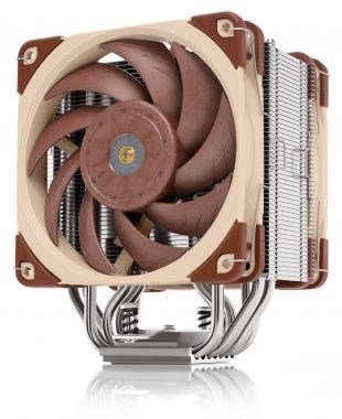 Noctua NH-U12A computer cooling component Processor Cooler 12 cm Beige, Brown, Silver 1 pc(s)