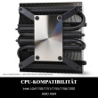 Thermalright AXP90-X36 Low Profile CPU Cooling Fan 36mm Intel 115X/1200/1700; AMD/AM4 AMD TDP 95W Grey Color version