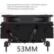 Thermalright AXP90-X36 Low Profile CPU Cooling Fan 36mm Intel 115X/1200/1700; AMD/AM4 AMD TDP 95W Grey Color version