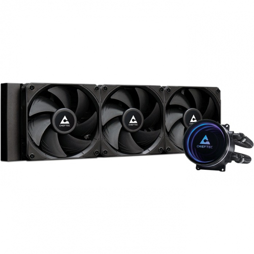 K Cooler Wasserkühlung Chieftec Iceberg 360 DARK multi Cooler | 1700; 1200; 1150; 1151; 1155; 1156; 1851; AM5/4/3+/2+/2