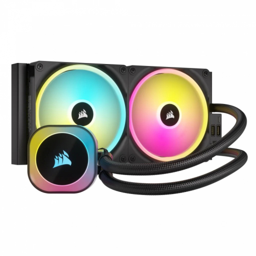 Corsair H115I Processor Liquid cooling kit 14 cm Black