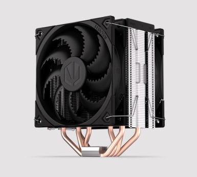 Endorfy Fera 5 Dual Fan - Processor cooler - (for: LGA775, AM2+, LGA1366, AM3+, FM1, FM2+, LGA2011-3, LGA2011 (Square ILM), AM4, LGA2066, LGA1200, LGA1700, AM5, LGA115x Socket) - 120 mm - black 