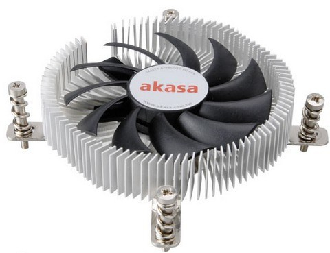 Akasa AK-CC7129BP01 computer cooling system Processor Cooler 7.5 cm