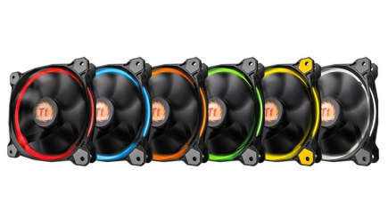 Thermaltake Case fan - Ring 12 LED RGB 256 color (120mm, LNC, 1500 RPM) BOX