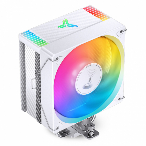 Jonsbo CR-1000 EVO CPU jahuti, ARGB - LGA1700 AM4 AMD5 - 220W TDP 154mm height - White