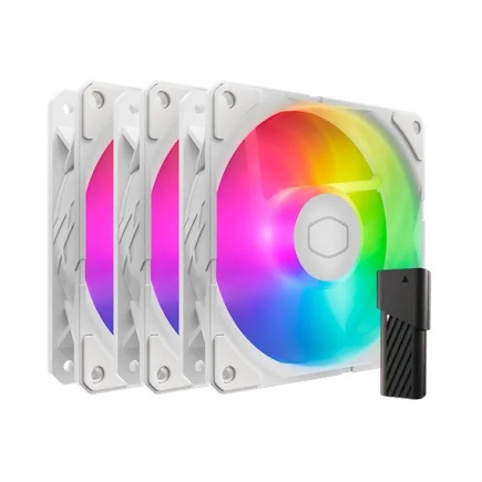 Cooler Master CPU COOLER SickleFlow Edge 120 ARGB White 3PA