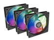 Natec Fan Genesis OXAL 120 ARGB 3-PACK black