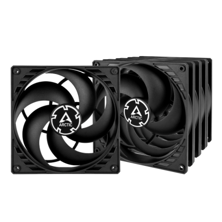 ARCTIC P14 – Pressure-optimised 140 mm Fan - 3 Pin conntector -  Fluid Dynamic Bearing - 1700rpm - 72.8 cfm Airflow - 5PCs Value pack