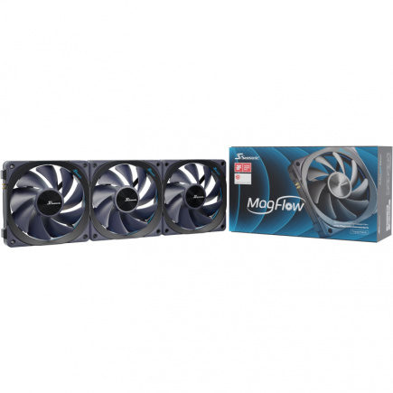120mm Seasonic MagFlow 1225PWM -3Pack