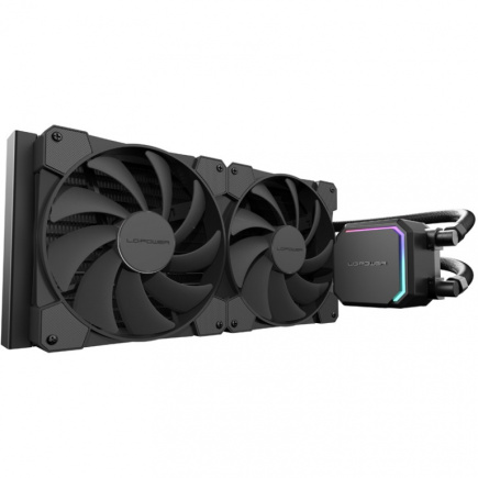 K Cooler LC-Power LC-CC-280-B All-in-One-Flüssigkeitskühler