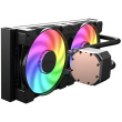 K Cooler LC-Power LC-CC-280-B-ARGB All-in-One-Flüssigkeitskühler