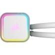 K CORSAIR WAK Cooling iCUE H100i RGB ELITE WHITE 240mm