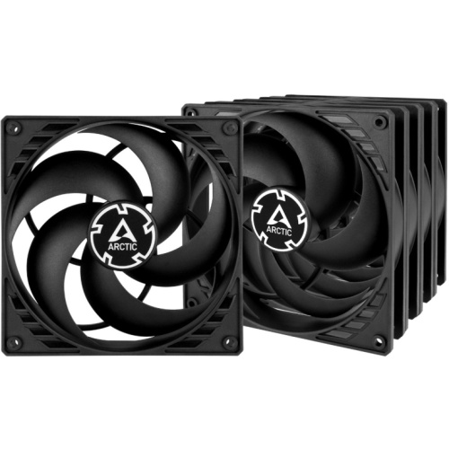 ARCTIC Lüfter 140*140*27 P14 PWM PST (Black) 5 Pack