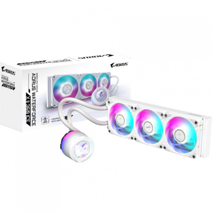 K Cooler GIGABYTE AORUS WATERFORCEX II 360I AIO Liquid CPU Cooler