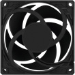 ARCTIC Lüfter P8 80*80*25 Max-80mm PWM regulated (Black)