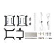 Thermaltake Water cooling TH420 ARGB Snow (3x140mm) copper CPU block
