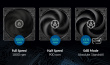 ARCTIC P12 PWM PST - Case fan - 120 mm - black - with Cable Splitter