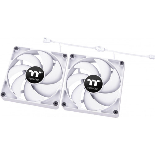 140mm Thermaltake CT140 PC Cooling Fan Белый 500-1500rpm - 2Pack
