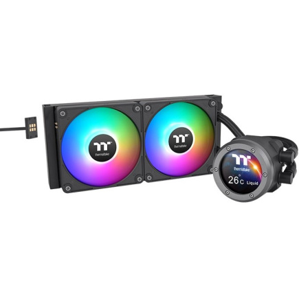 K Thermaltake Wasserkühlung TH240 V2 Ultra EX ARGB CPU All-In-One Liquid Cooler Must