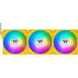 140mm Thermaltake CT140 EX Reverse ARGB Sync PC Cooling Fan Bumblebee 3 Pack