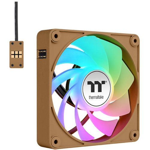 140mm Thermaltake CT140 EX Reverse ARGB Sync PC Cooling Fan Gravel Sand 3 Pack