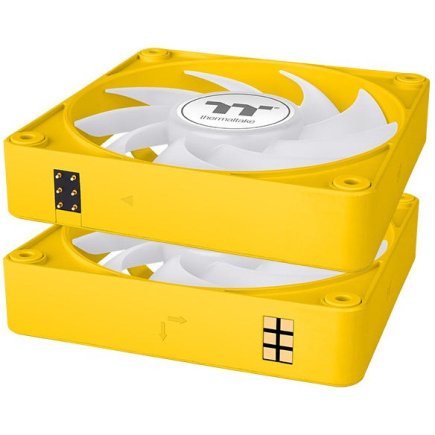 120mm Thermaltake CT120 EX ARGB Sync PC Cooling Fan Bumblebee 3 Pack