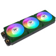 140mm Thermaltake CT140 EX ARGB Sync PC Cooling Fan Racing Green 3 Pack