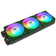 120mm Thermaltake CT120 EX Reverse ARGB Sync PC Cooling Fan Racing Green 3 Pack