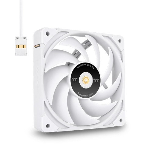 120mm Thermaltake TOUGHFAN EX12 Pro PC Cooling Fan Белый - Swappable Edition 3 Pack
