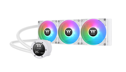 Thermaltake TH360 V2 Ultra ARGB Processor Liquid cooling kit 36 cm White 3 pc(s)