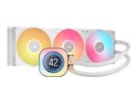 CORSAIR iCUE LINK TITAN 360 RX LCD White AIO 360mm Radiator Liquid CPU Cooler