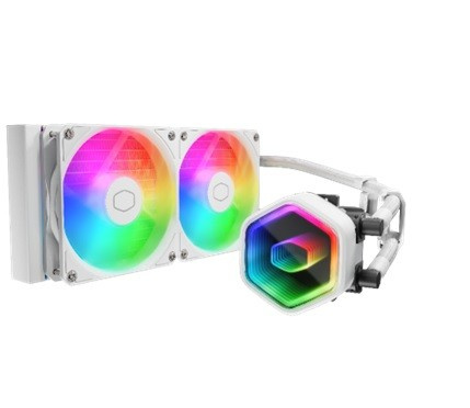 Cooler Master Watercooling MasterLiqu 240 Core II ARGB white