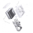 Jonsbo CR-1400 EVO Processor Air cooler 9.2 cm White 1 pc(s)